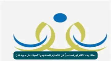 لماذا يعد نظام نور أساسياً في التعليم السعودي؟ تعرف على دوره الآن